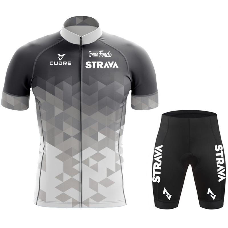 Tour De France Men's Short Sleeve Suit Row Cycling Event Cycling Suit Top