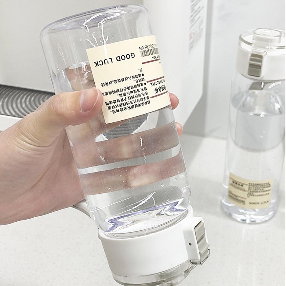 350/550/800/ml Children's School Water Bottle Transparent Water Bottle Reusable Leak Proof Durable Water Bottle with DrinkingCap