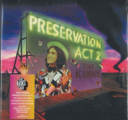 

LP Record KINKS - Preservation Act 2 BMGCAT810DLP BMG 2023 Worldwide Rock