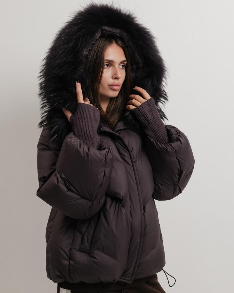 Dámská bunda SNOW OWL 25208 S ostružinová