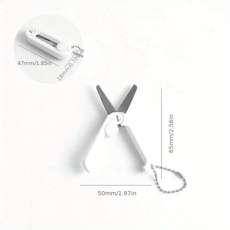 

Creative Mini Folding Scissors - Portable Paper Cutting Tool for Office & School Stationery