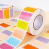 500pcs Colorful Self-Adhesive Label Rolls - Blank Writable Name Tags for Organizing, Classification Office School & Home Storage