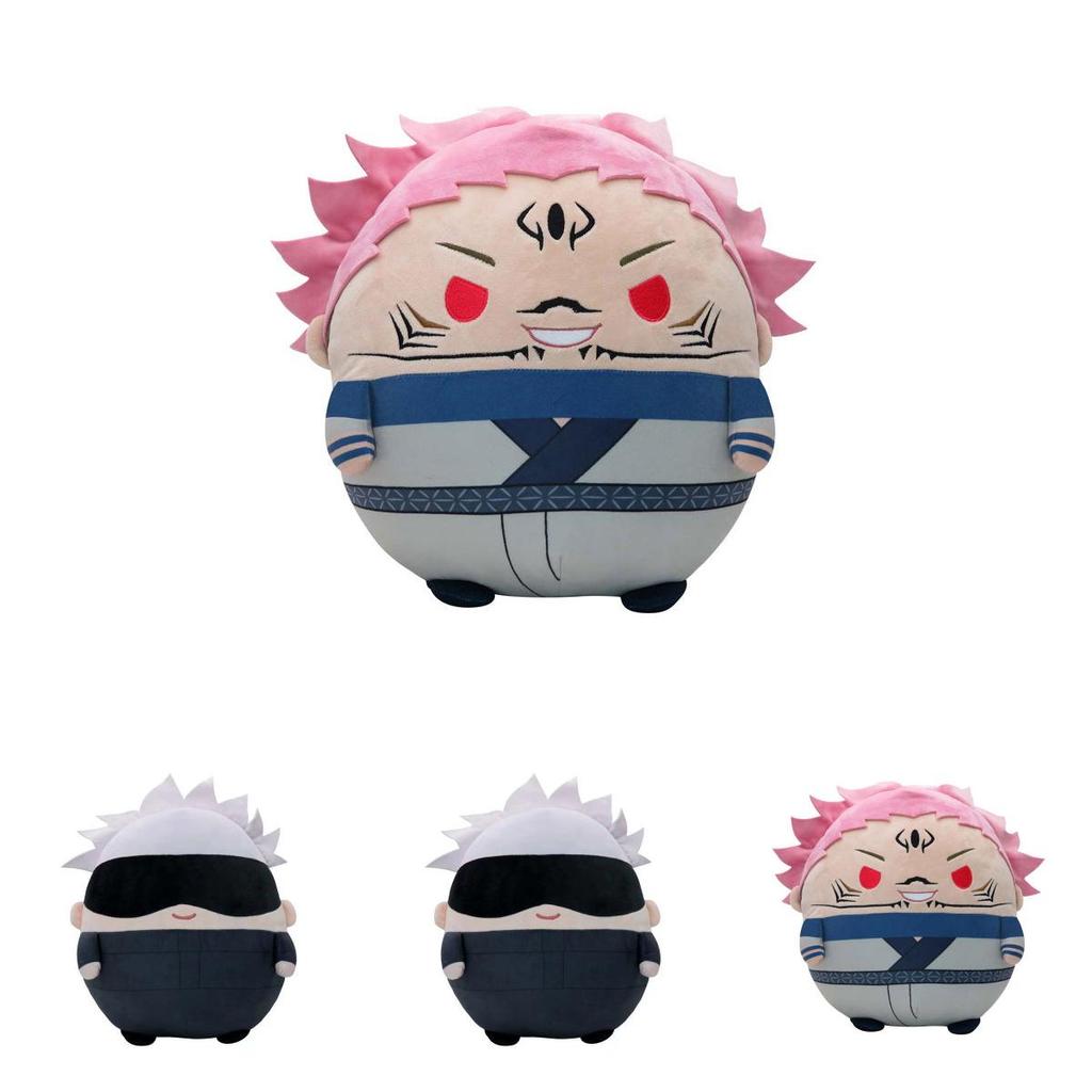 Adorabili Peluche di Jujutsu Kaisen con Gojo Satoru, Yuji Itadori e Megumi Fushiguro in Morbido Design a Pelo Corto per Collezionisti e Fan