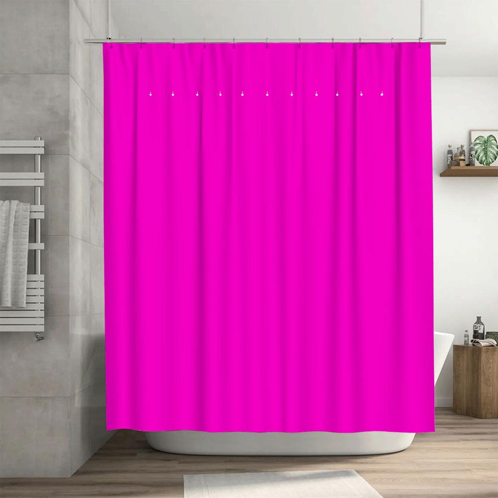 Tenda Doccia Rosa Vivace, Arredamento Moderno per la Casa, Tessuto Impermeabile per Bagno, 180X180Cm, Schizzo di Colore Audace Nuovi Arrivi in Accessori per il Bagno