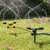 Three Fork Automatic Garden Sprinkler Ground Insert Watering Nozzle  Flower Bed