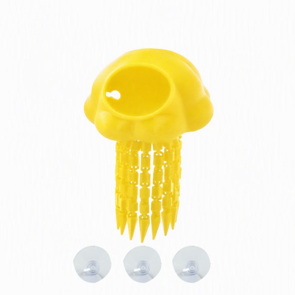 Jellyfish Shape Aquarium Hideout Cave 3D Printed Fish Tank Hiding Cave Betta Fish
