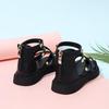 Summer 2026 Girls' Stylish Princess Sandals: Soft Sole Roman Style Baby Shoes