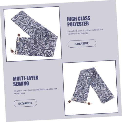 SEWACC Drumstick Bag, Drumstick Carry Case, Drumstick Holder, Drumstick Pouch, Large Capacity, Durable Polyester, Lightweight, Storage, Protection, Po