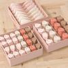 New Underwear Organizer Box Household Underwear Socks Division Storage Box Student Dormitory Storage Accessories Underwear Storage Box