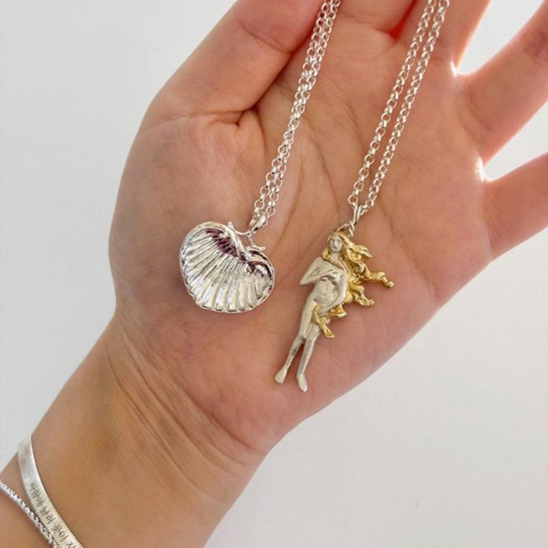 Salgat Heart Shell Necklace