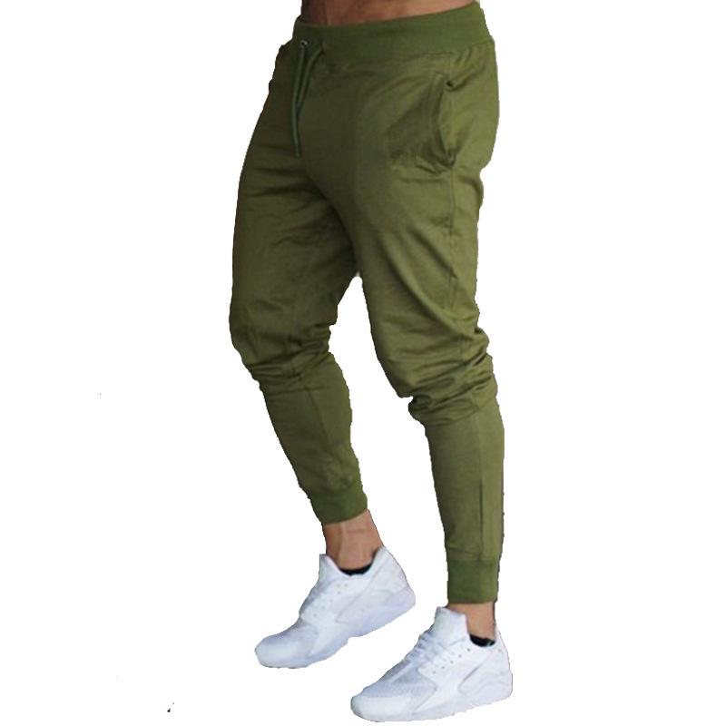 Men's Slim Fit Elastic Waist Joggers - Spring/Summer Thin Pencil Pants