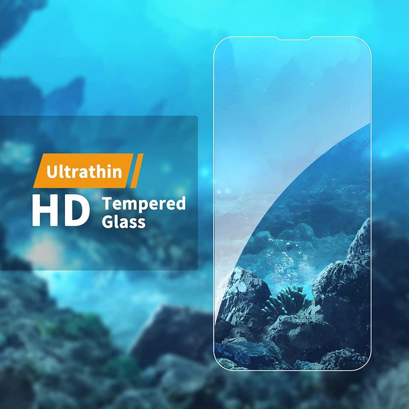 4Pcs Full Cover Tempered Glass For iPhone 15 14 13 12 11 Pro Max Screen Protector For iPhone X XR XS Max 12 13 Mini 14 Plus Glass