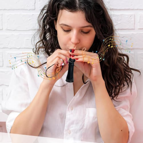 Kazoo Professional Kazoo Instrument, Washable Kazoo Instrument for Adults and Kids, Reusable Kazoo Guitar for Beginners, 2025 Kazoos New Kazoo Flute I