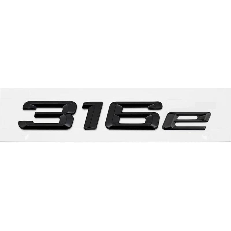 AAYT1 ABS Car Rear Trunk Logo Badge Emblem Sticker For 3 series 316e 328e 318e 320e 325e 330e 335e E46 E90 E91 F30 F31 F34 G20