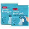 Sirona Disposable Underarm Sweat Pads for Men and Women - 24 Pads (Pack of 2) | Peel-off | Prevents Stains, Absorbs Sweat & Unpleasant Odour