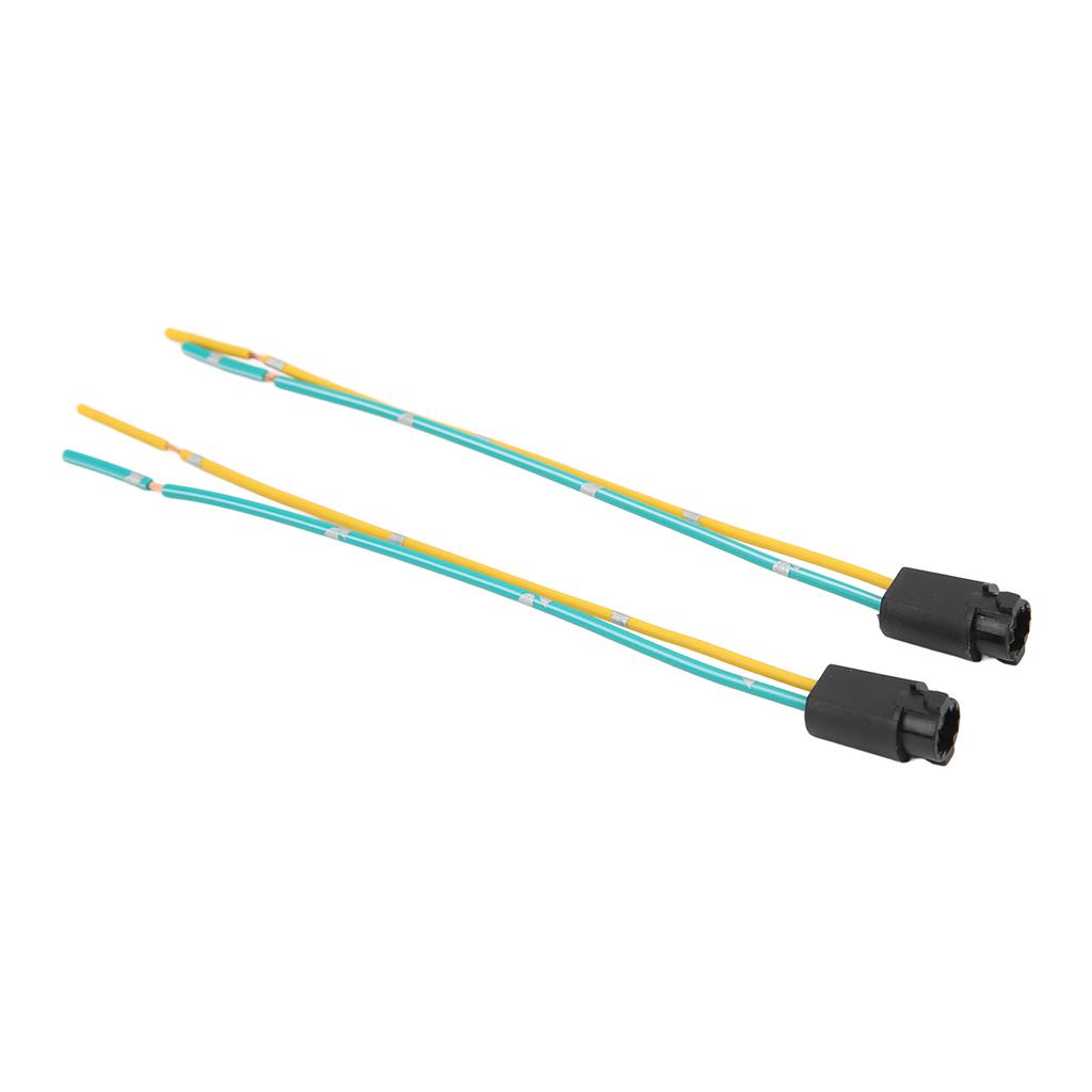 2pcs Bulb Base 12V Heat Resistant T5 LED Light Bulb Sockets with Wire for Industrial Equipment
