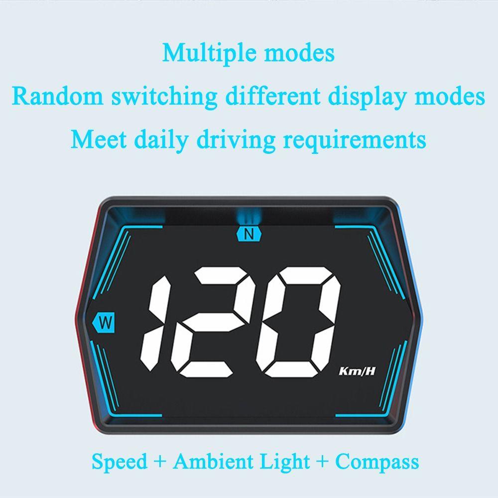HUD HUD Car Head Up Display Plastic Windshield Projector GPS Car Digital Speedometer  Car Digital