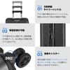 Made in Japan Carry Carry Grip Expandable Equipped with TSA Double Hook Cup Ultra Aluminum Business Belt S Turquoise [BlueSea] Suitcase, Case, Bag,