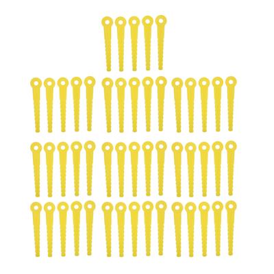 50Pz Lama in Plastica per Tosaerba 8mm Testa di Taglio Tosaerba Decespugliatore Kit Set ABS L100