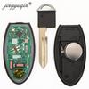 jingyuqin S180144801 Smart Keyless Remote Car Key For Nissan Altima Versa 2019 2020 433MHz 4A Chip Fob 285E3-6CA1A KR5TXN1