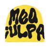 Mea Culpa Trendy Letter Print Beanies Knit  Hat Streetwear Cap Outfit Women Girl