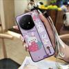 Dirt-resistant Cute Phone Case For TCL 50 Nxtpaper 5G/50Pro Nxtpaper 5G Protective Lanyard Anti-dust Wristband Silicone