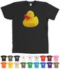 Kauçuk Ördek Tişört Ducky Gerçekçi Banyo Oyuncağı Tişört - ÇOK RENKLİ
