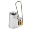 Outdoor Gas Tank Refill Valve Aluminum Alloy Frosted Gas Tank Mutual Filling Joint for Camping Hiking