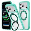 Magnetic Stand Protective Case for iPhone 17 Pro Max - Compatible with Apple 16/15 Drop-Proof, 14 Transparent, 13