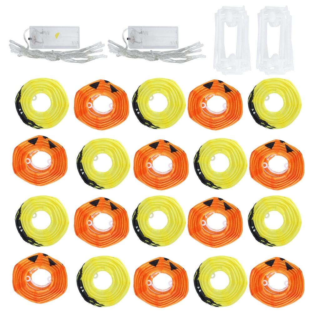 1.2M 10LED Lantern Shaped String Lights Halloween Lights Outdoor Indoor Garden Decoration