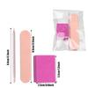 60/30/15Pcs Disposable Nail Cleaning and Care Kit,Mini Nail Filing Stick,Portable File Nail Accessories,Nail Supplies