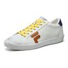 New FILA Stride Anti Slip And Wear Resistant Lightweight Cushioning Low Top Skateboard Shoes Men's Star White F12M124307FSG