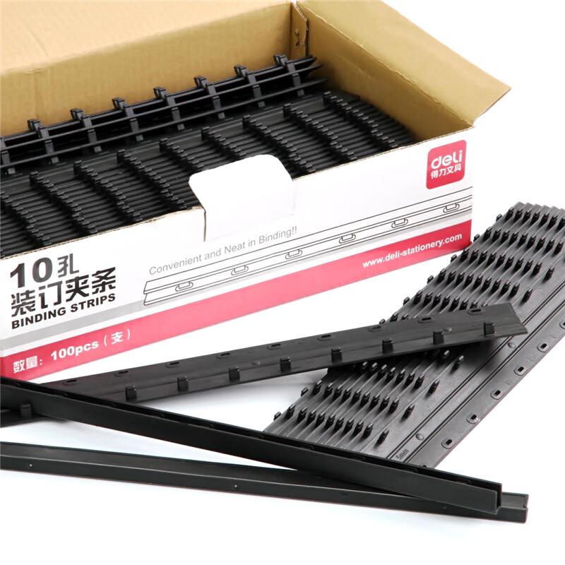 

Deli 10-Hole Plastic Binding Combs CN plug (adapter included)