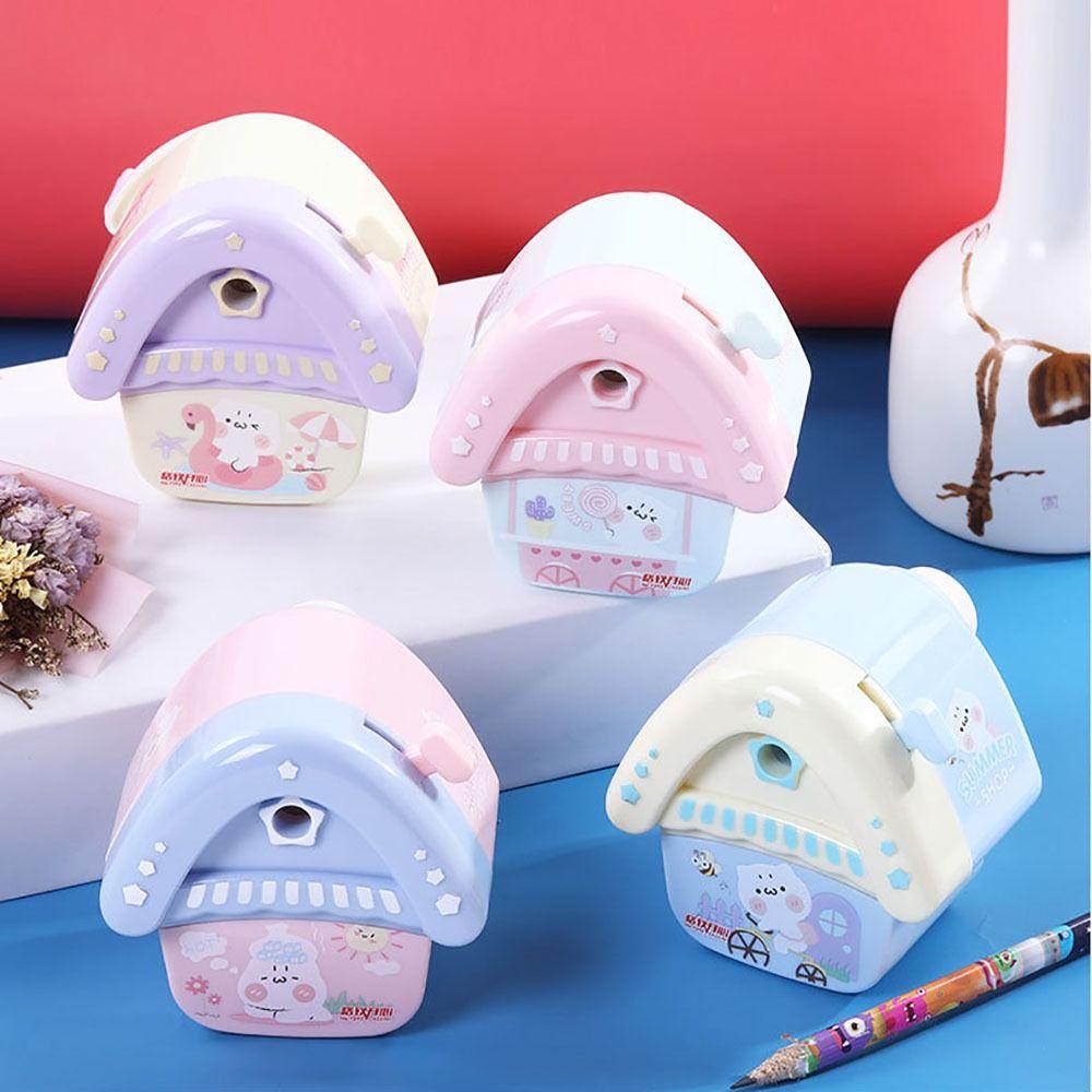

Hand Crank Pencil Sharpener Plastic Pencil Blade High Quality Pencil Cutter Office