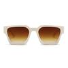 Multicolor Large Square Frame Sun Glasses Wide Legs Men UV400 Eyewear  Unisex