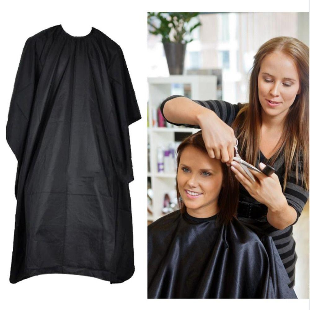 

Платье с запахом, парикмахерская накидка, фартук для салона бритья, профессиональный парикмахерский халат, накидка для взрослых
