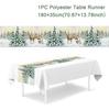 2025 Christmas Table Runner Merry Christmas Decorations For Home Tablecloth Navidad Noel Kerst Xmas Gifts New Year 2025 Natal