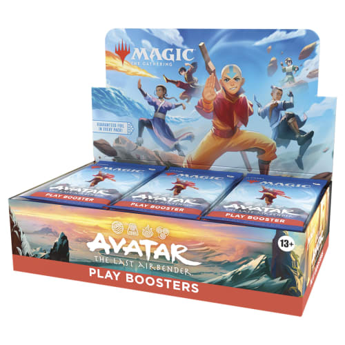 Magic: The Gathering Avatar: The Last Airbender Play Booster English Version (Box of 30 Packs) MTG Trading Card Wizards of the Coast TLA D45800003