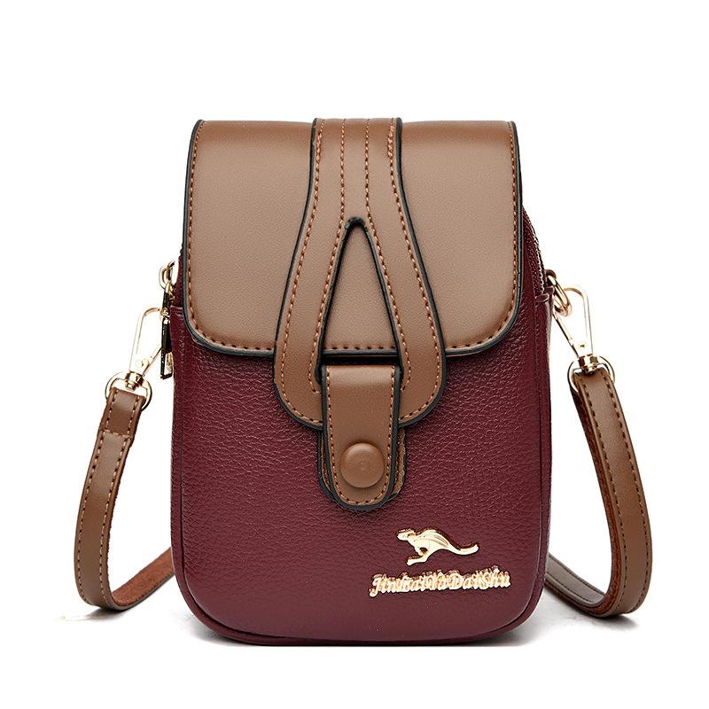 

2025 новая женская темпераментная наплечная сумка модная тисненая сумка-тоут для матери среднего возраста простая универсальная сумка-мессенджер тренд