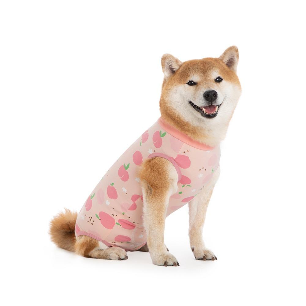 Tierdruck Anti-Leck Hunde-Strampler Baumwolle Hunde-Overall Hunde-Sterilisationsanzug Kastrations-Erholung