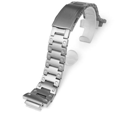 Kompatibilní s vylepšeným kovovým páskem 316 vlastních dílů Pásek k hodinkám Náhradní příslušenství k hodinkám [RINSEI] G-SHOCK/G-Shock GM-B2100 GA-B2100 GA-2100