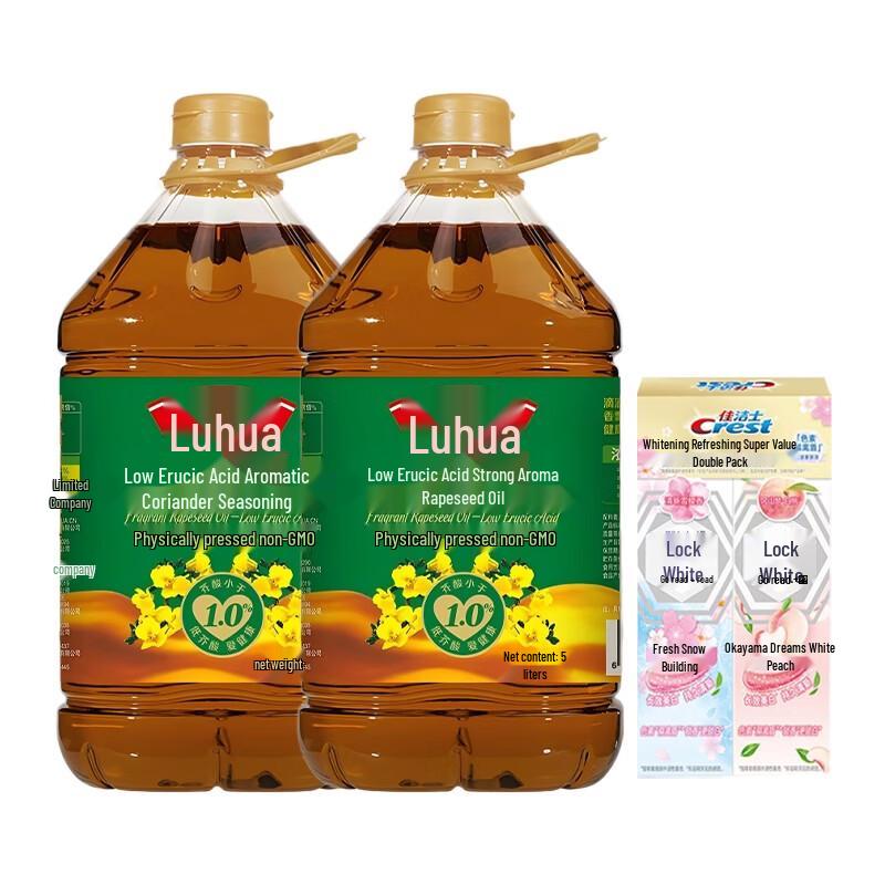 Набор Crest Whitening Зубная паста и Рапсовое масло Luhua