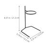 Artibetter 2-Piece Coffee Dripper Stand, Coffee Filter Holder, Drip Stand for Shops, Desktops, and Offices, Reusable