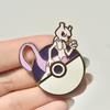 Pokemon Hard Enamel Pins Cute Anime Games Lapel Pins Women Men Brooch for Clothes Cute Badge Metal Jewelry Accessories Fans Gift