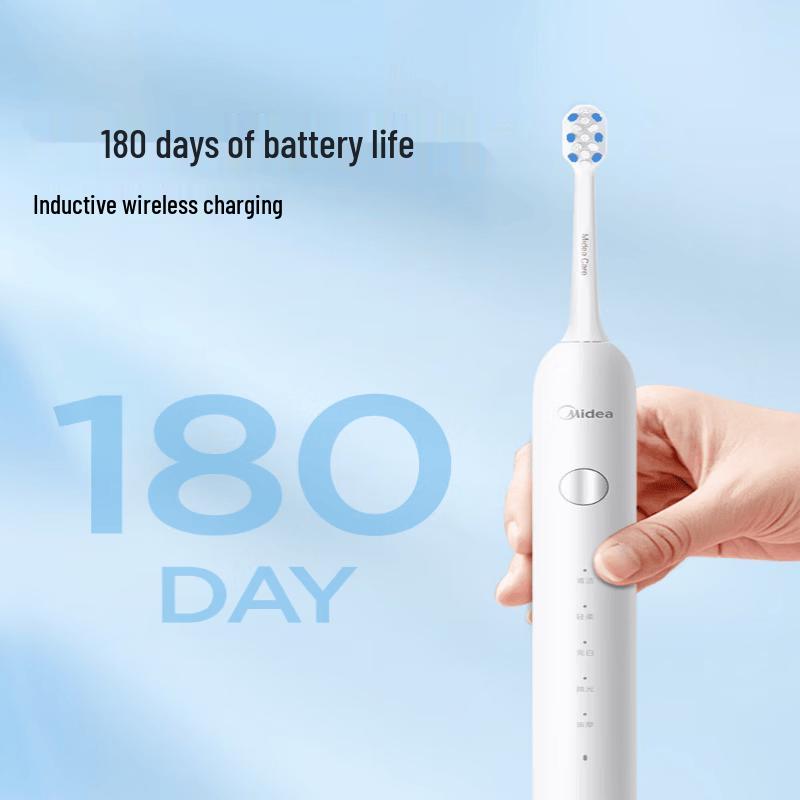 

Midea MR1 Series Sonic Electric Toothbrush CN plug (adapter included)
