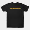 Men Black Print T-shirt Csu Dominguez Hills No-Cut Transfer Paper Print Cotton Tshirt