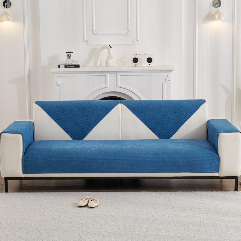 Подушка для дивана из шенилла — фото 3