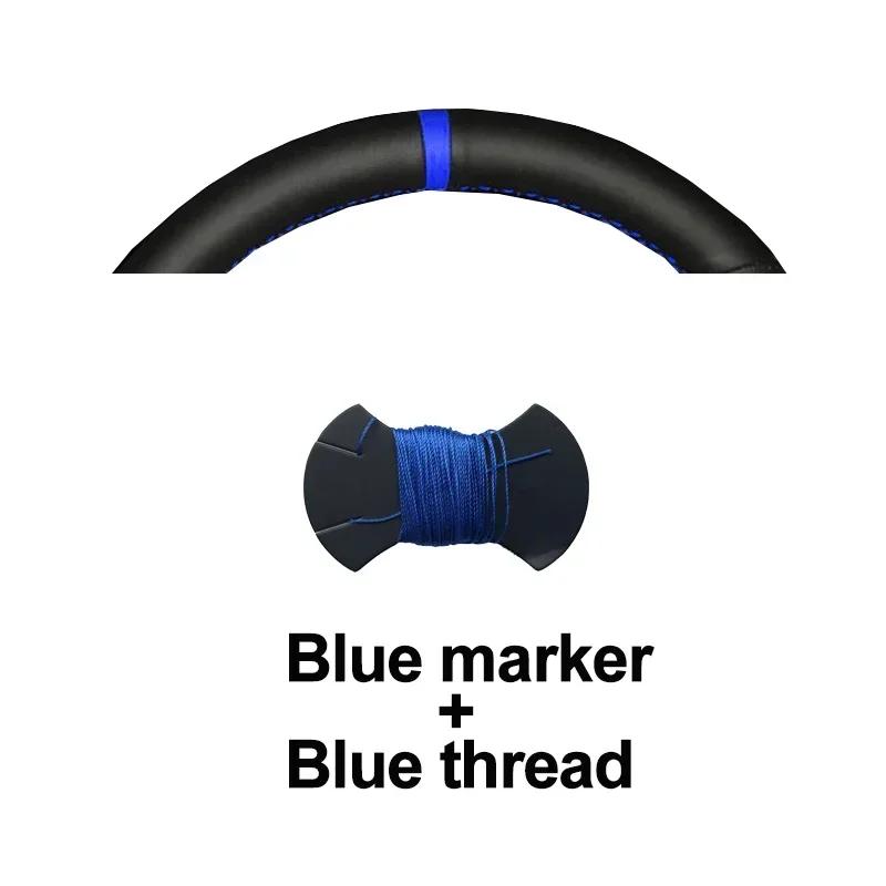Hand Stitching Car Steering Wheel Cover Wrap for Citroen Jumpy Spacetourer Peugeot Expert Traveller Fiat Scudo 2016-2026