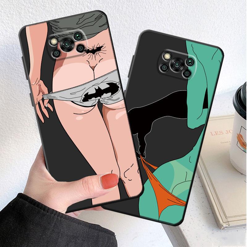 Handyhülle für Poco X3 Pro X3 NFC F3 GT F1 C40 M4 5G X4 F4 M3 F3 GT X3 GT F4 GT Sexy Girls Ass Muster TPU Soft Bumper Luxus