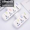British Standard Household Multifunctional Plug Board 13A with USB Socket Porous Panel Wireless Plug Converter
